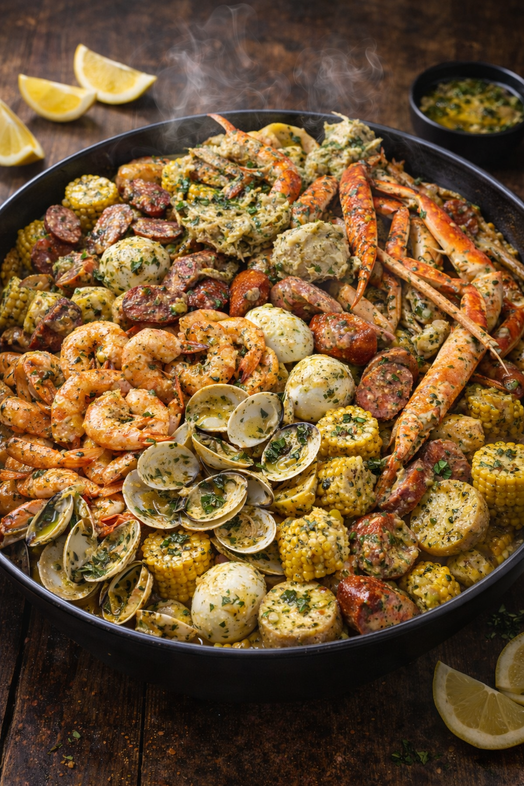 Garlic Butter Seafood Boil Packs