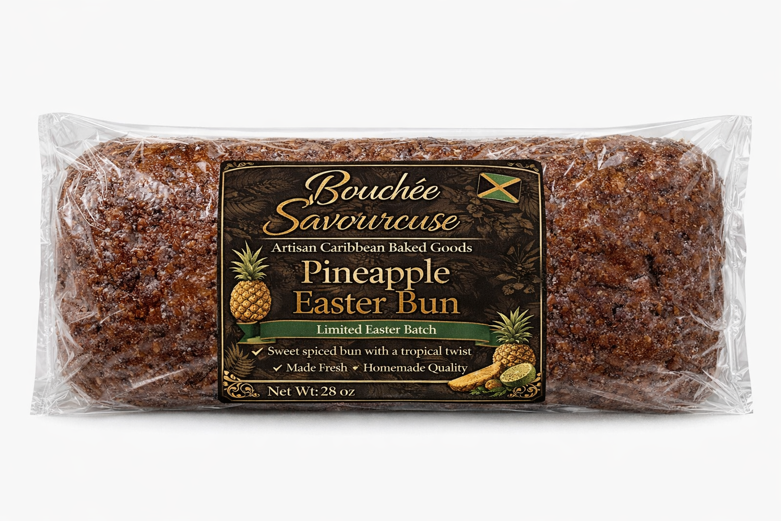 Bouchée Savoureuse Pineapple Easter Bun