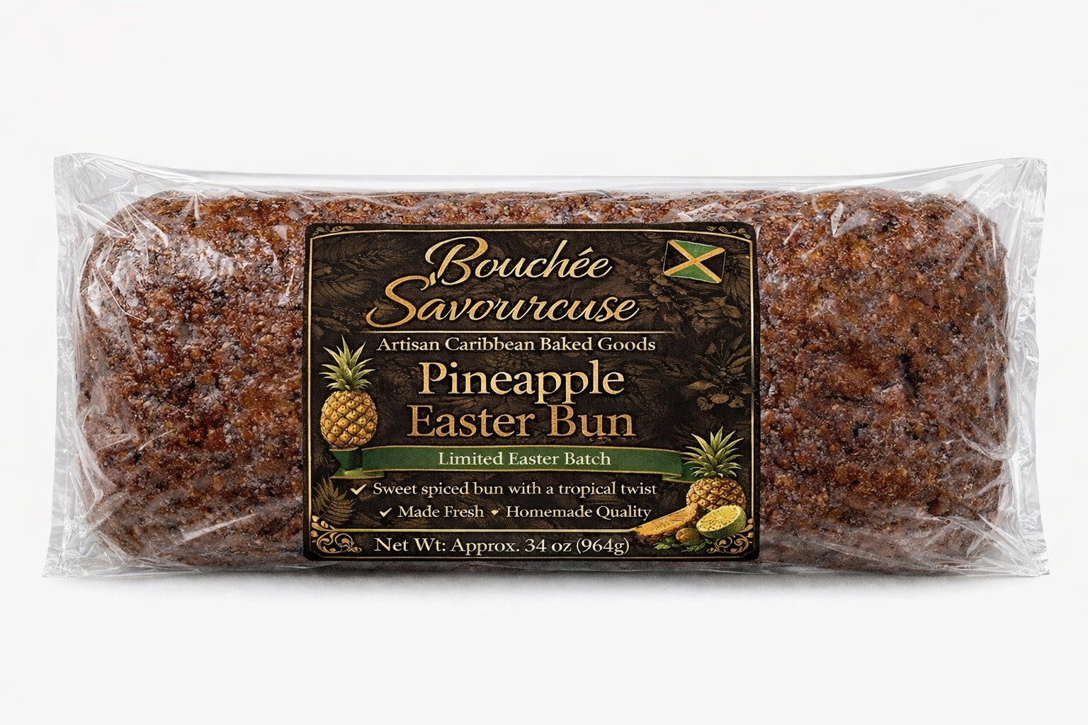 Bouchée Savoureuse Pineapple Easter Bun