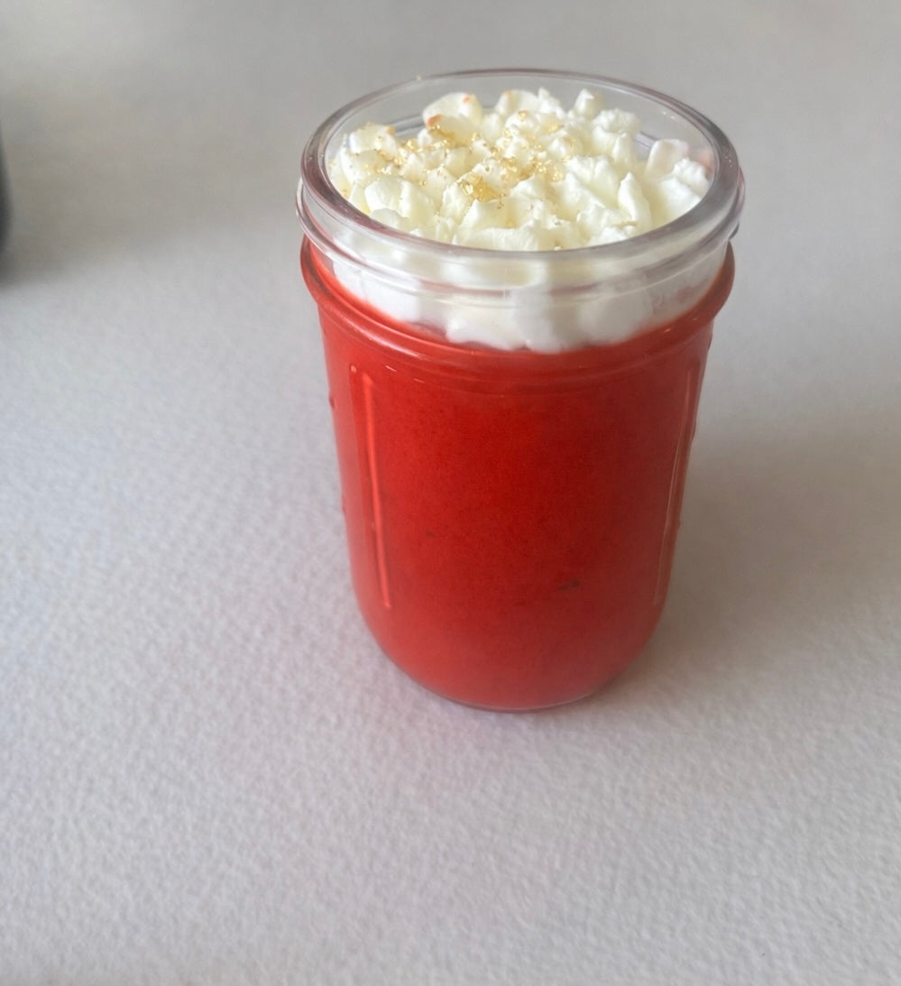 Crimson Velvet Ice Cream (Signature blend).