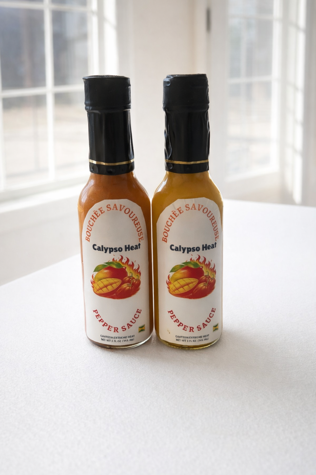 Calypso Heat Pepper Sauce – Extra Hot. Size: 5 fl oz