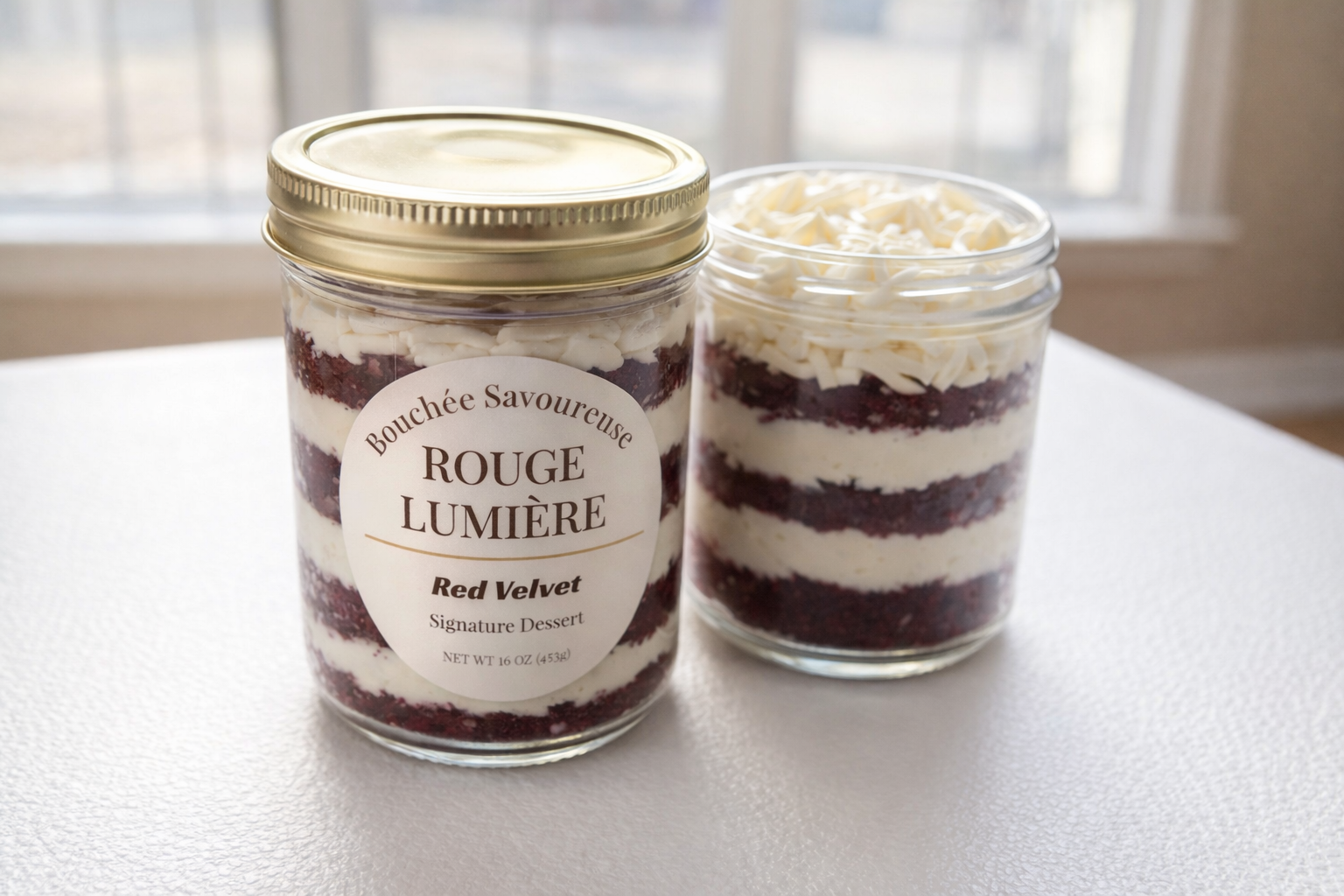 Rouge Lumière - "Jar Dessert (4 Jars per order)