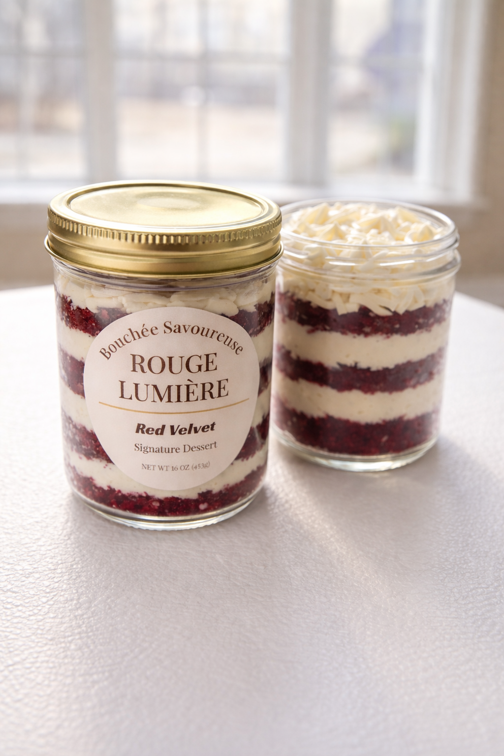 Rouge Lumière - "Jar Dessert (4 Jars per order)