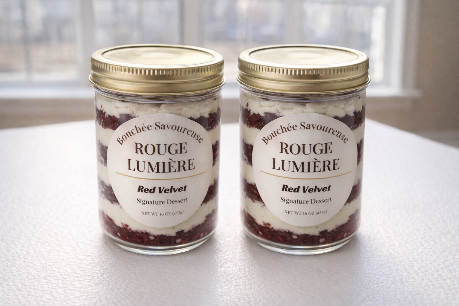 Rouge Lumière - "Jar Dessert (4 Jars per order)