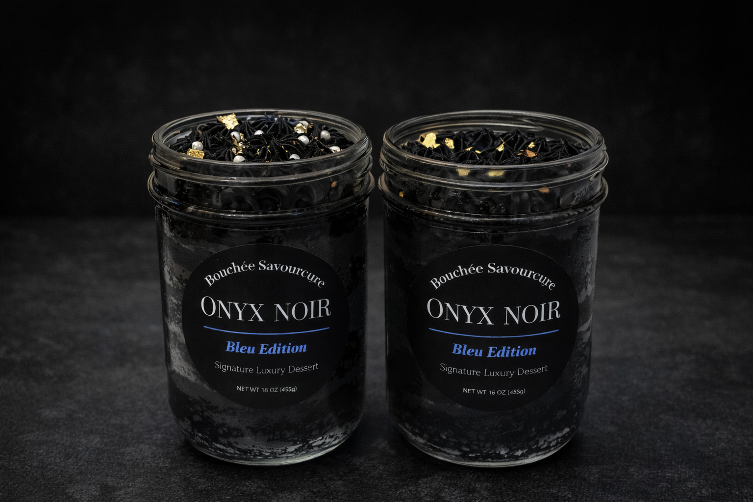 Onyx Noir – Bleu Édition (4 Jars per order)