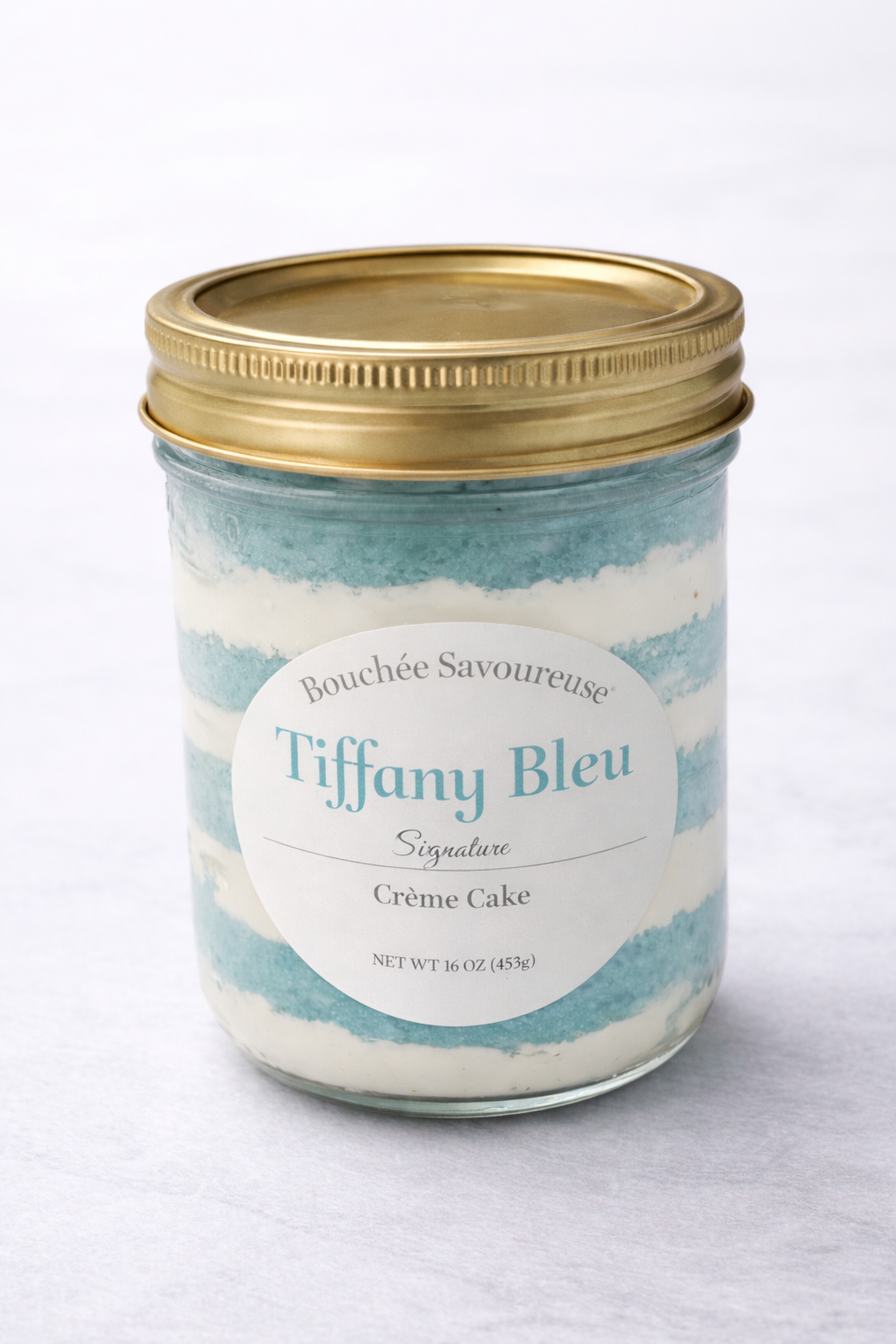 Tiffany Bleu Jar Cake (4 Jars per order)