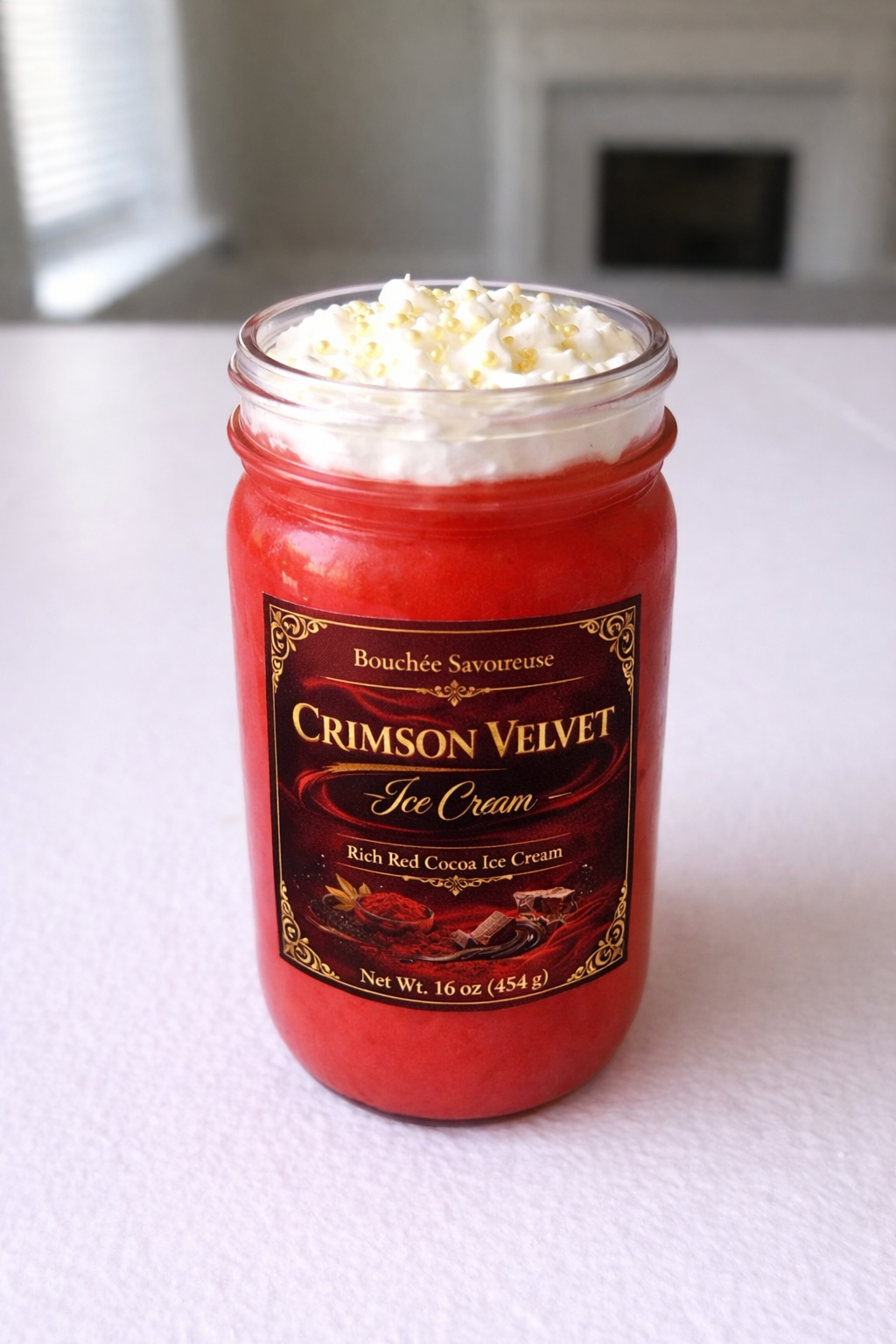 Crimson Velvet Ice Cream (Signature blend)