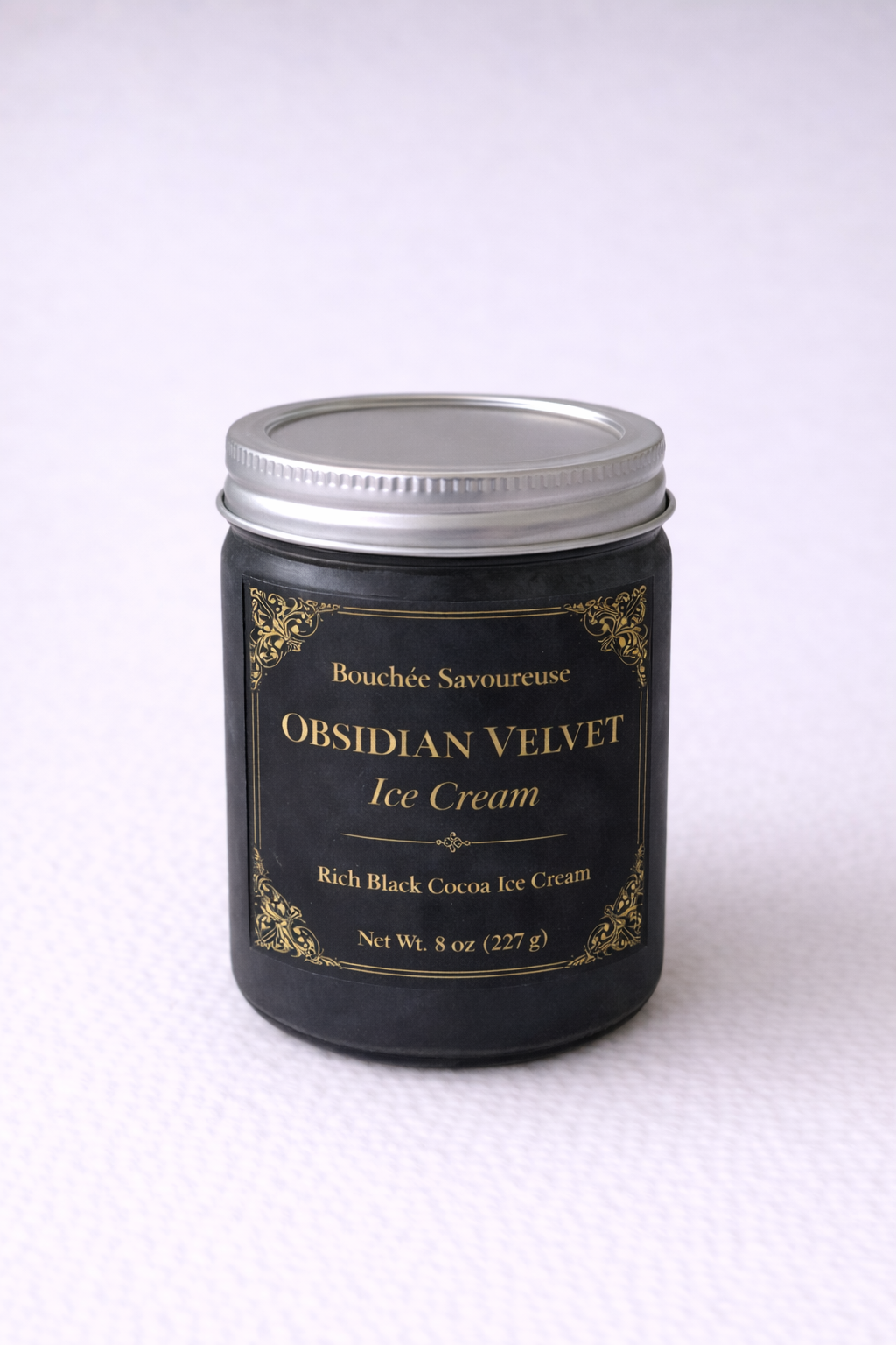 Obsidian Velvet Ice Cream (Signature Blend)